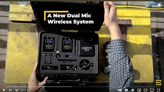 סט אלחוטי 2.4Ghz הכולל 2 משדרים ומקלט דו ערוצי Deity Connect