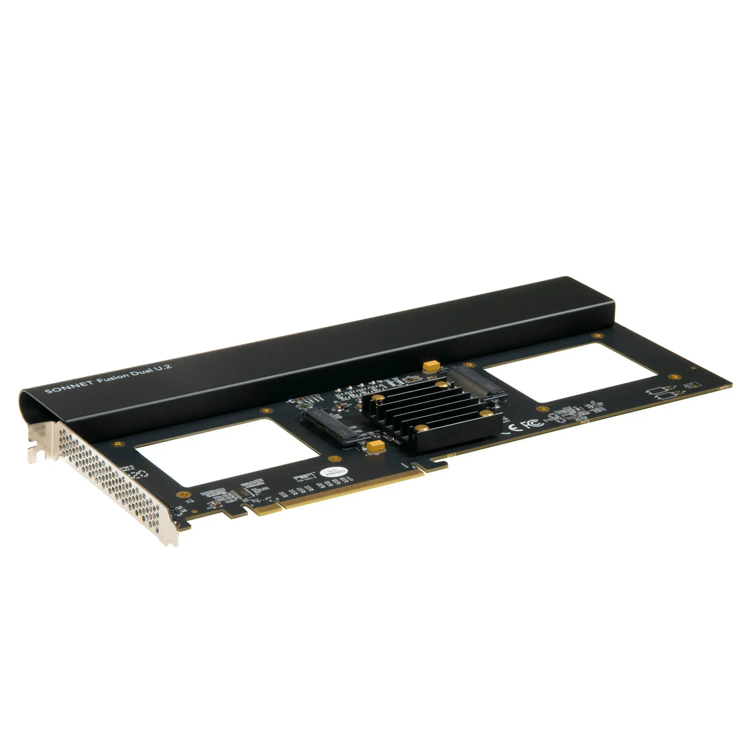 Fusion Dual U.2 SSD PCIe Card