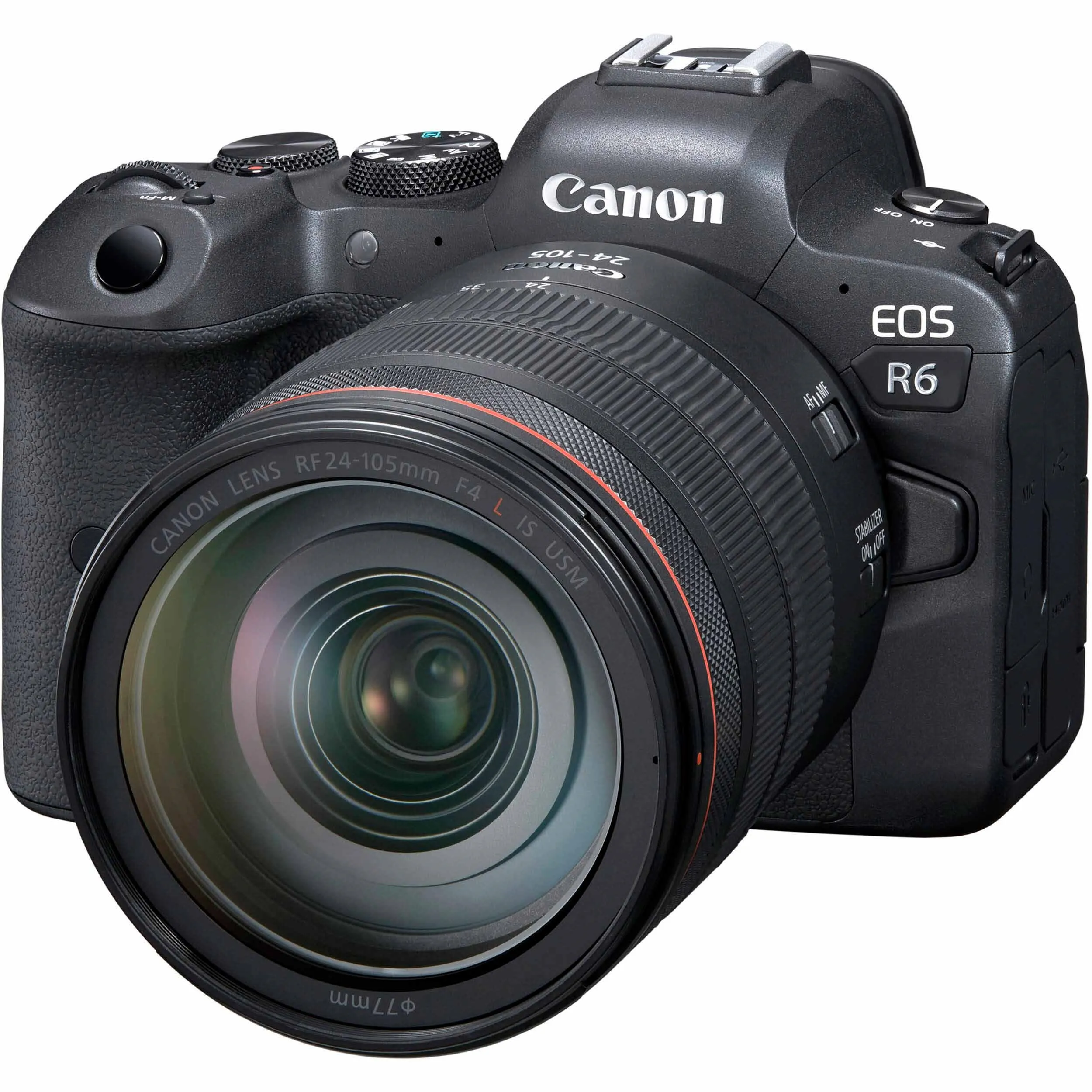 מצלמה דיגיטלית ללא מראה Canon EOS R6 ועדשה 24-105 STM