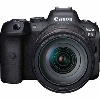 מצלמה דיגיטלית ללא מראה Canon EOS R6 ועדשה 24-105 STM