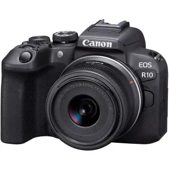 מצלמה דיגיטלית Canon EOS R10 + עדשה 18-45 מ"מ
