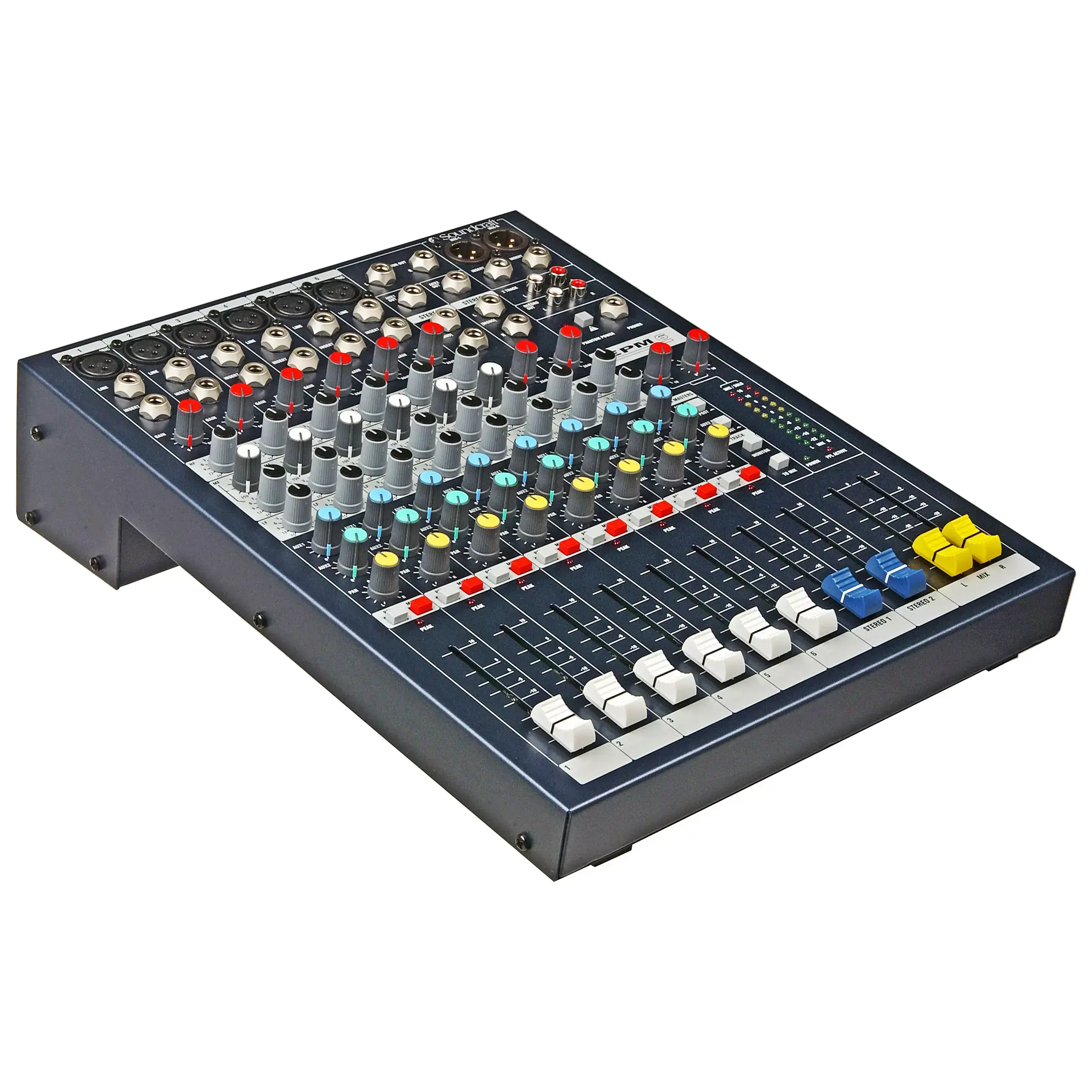 מיקסר אנלוגי 10 ערוצים Soundcraft EPM 6