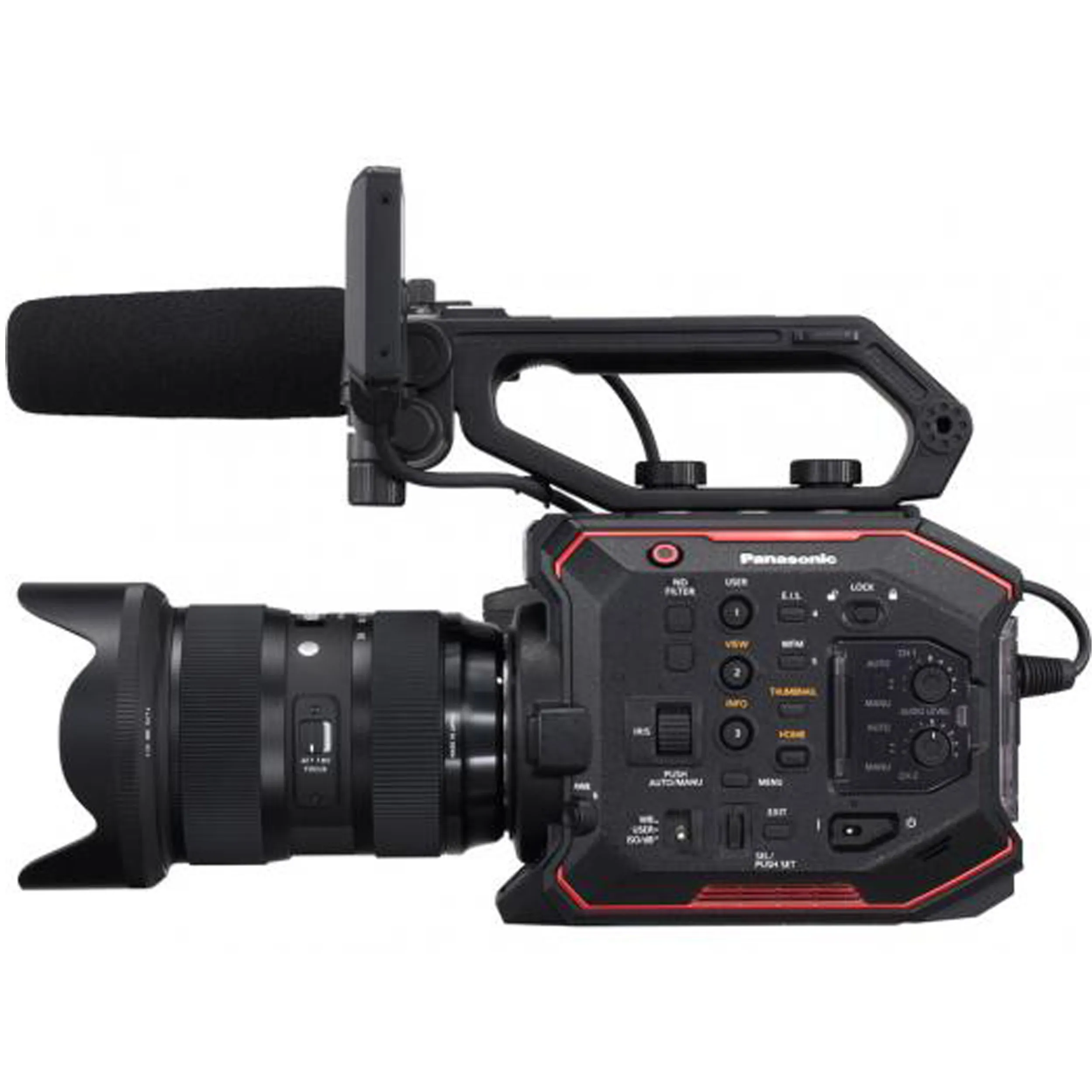 מצלמת וידאו Panasonic AU-EVA1 5.7K Super 35mm Cinema