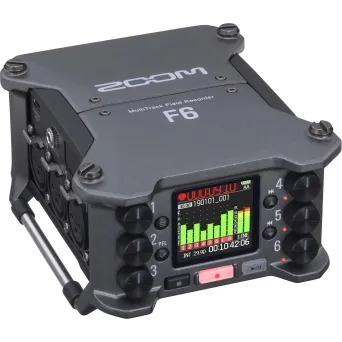 מכשיר הקלטה נייד 6 ערוצים Zoom F6