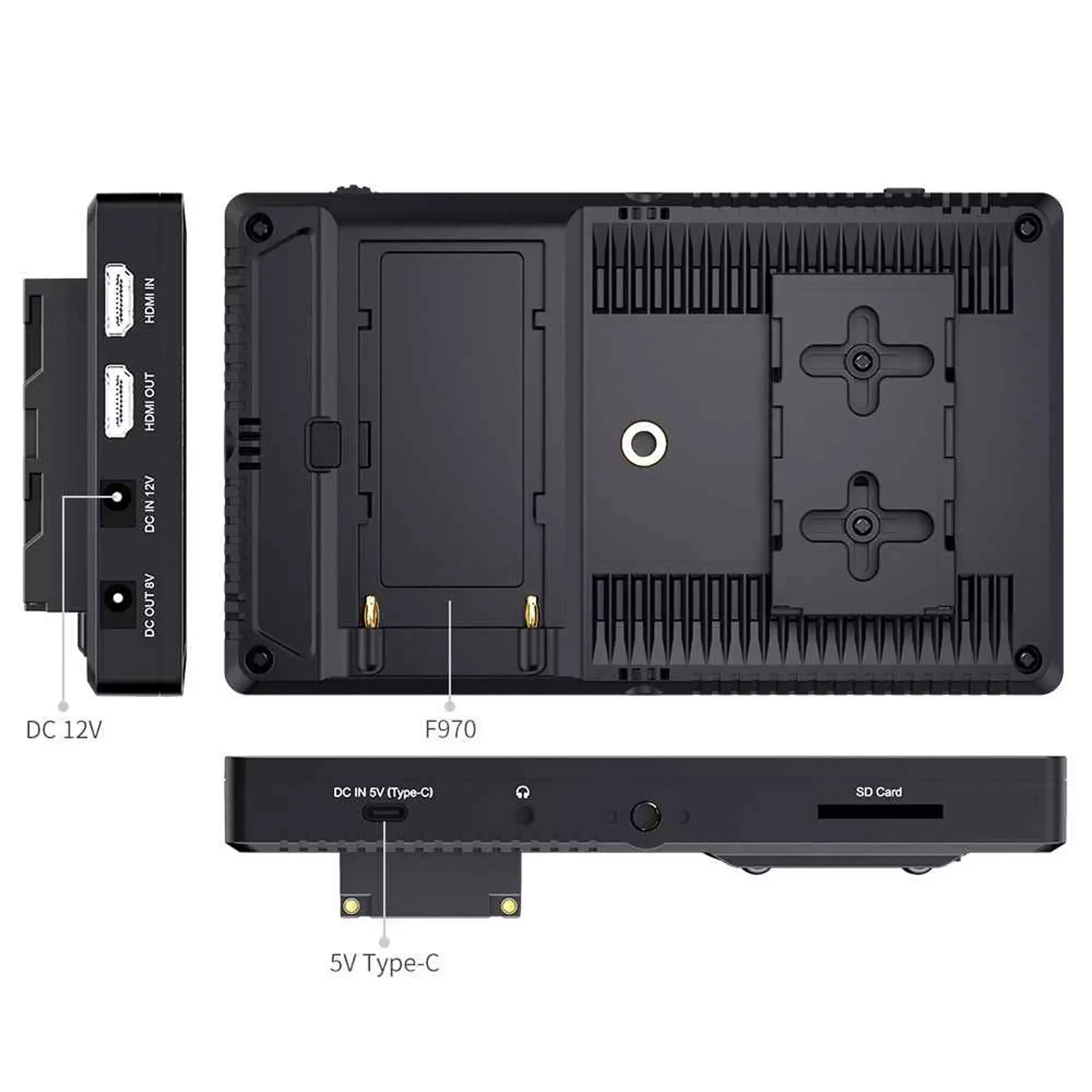 מוניטור וידאו "7 מסך מגע FeelWorld F7 Pro 4K HDMI