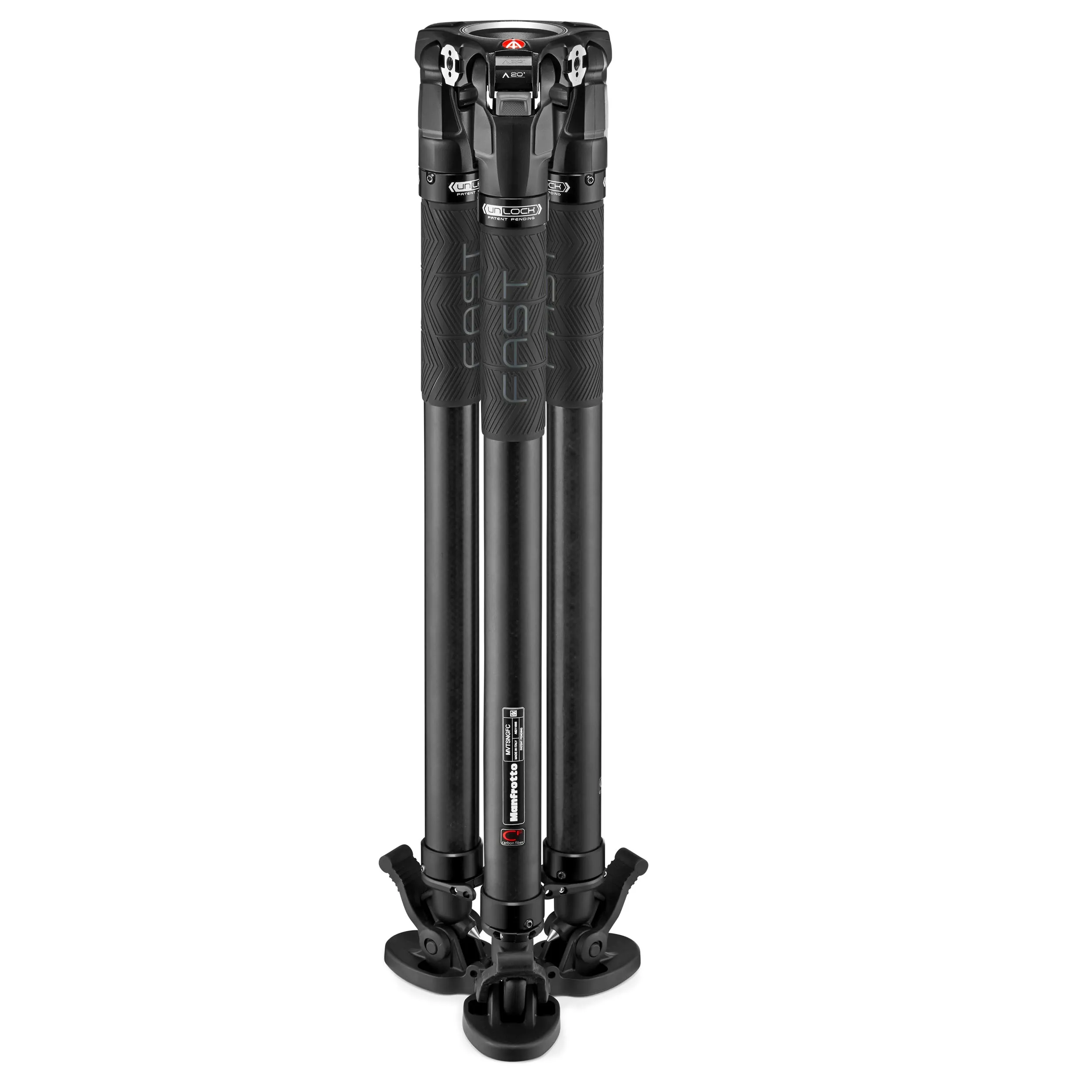 חצובת וידאו סיבי פחמן עם פתיחה מהירה 635 Manfrotto MVTSNGFC