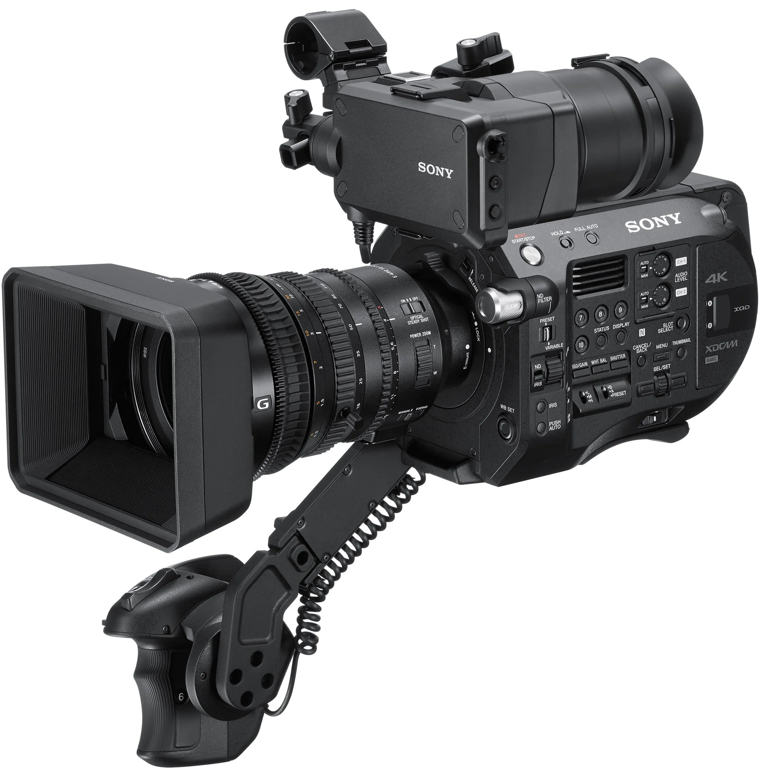 מצלמת וידאו עם עדשה 18-110 מ"מ Sony PXW-FS7M2K 4K XDCAM