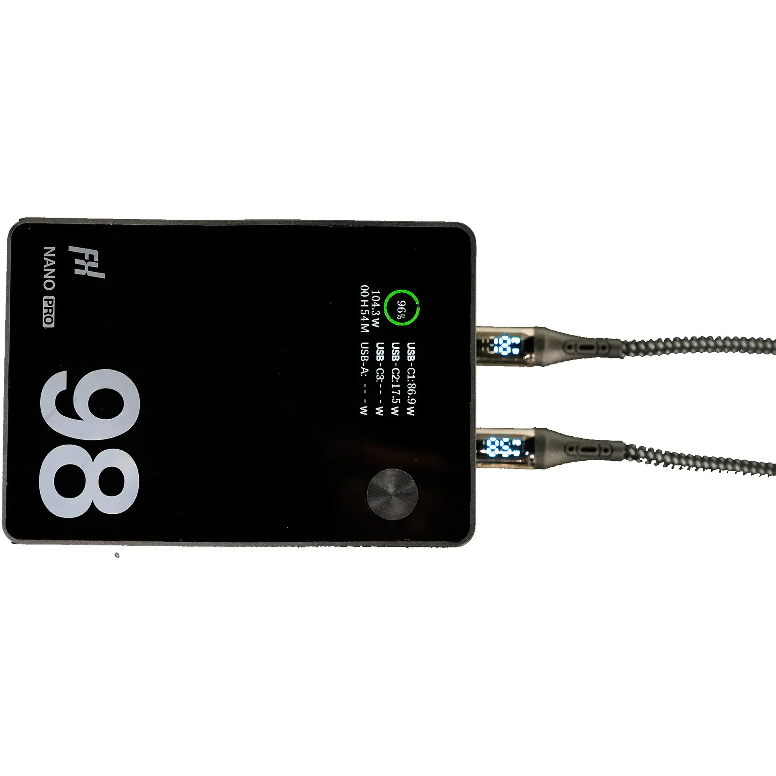 כבל USB-C באורך 1 מטר טעינה מהירה Fxlion PD 100W