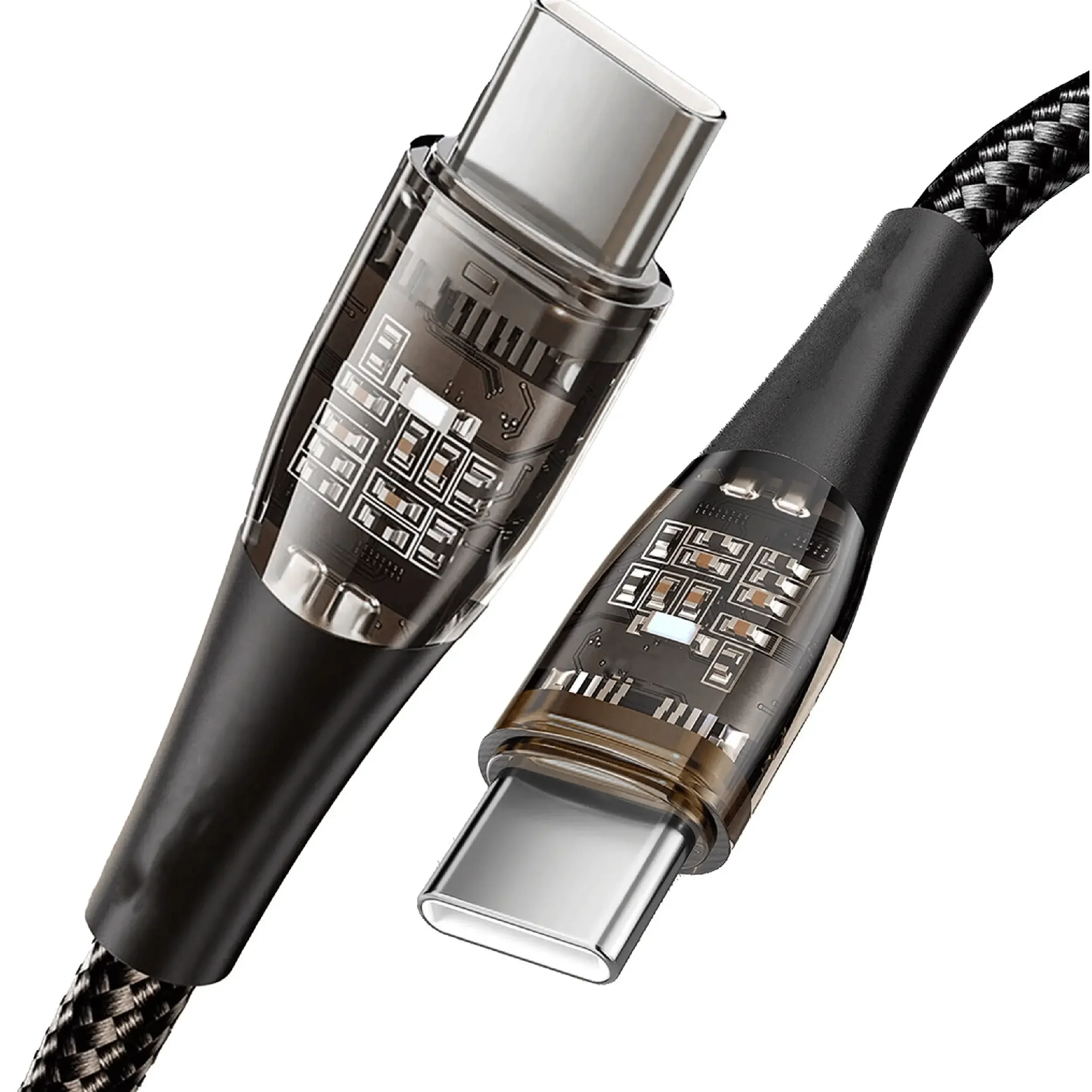 כבל USB-C באורך 1 מטר טעינה מהירה Fxlion PD 100W