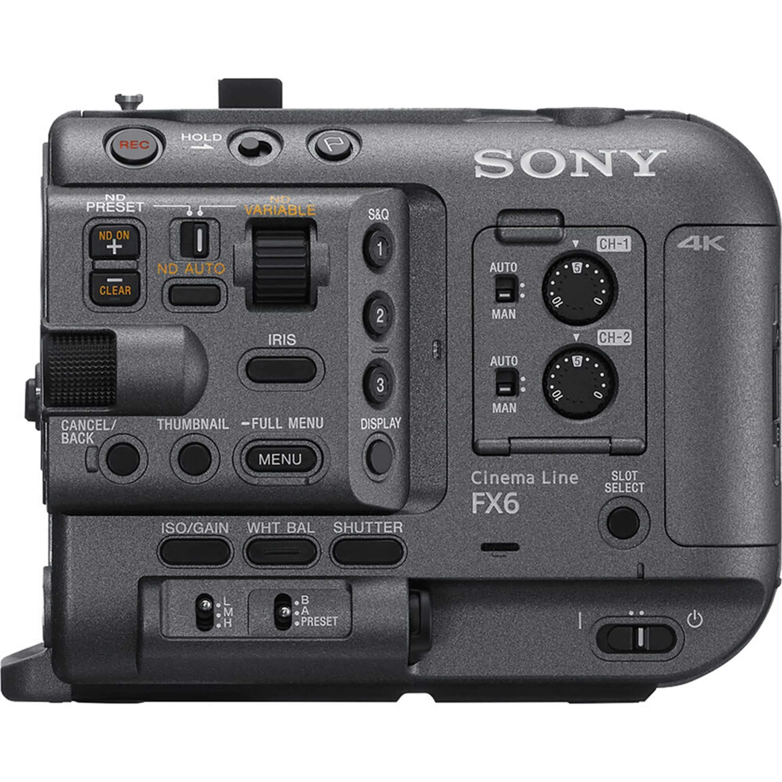 גוף מצלמה Sony FX6 Full-Frame Cinema