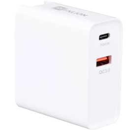 מטען PD מהיר FXLION FX-PD65 USB-C/USB-A 65W