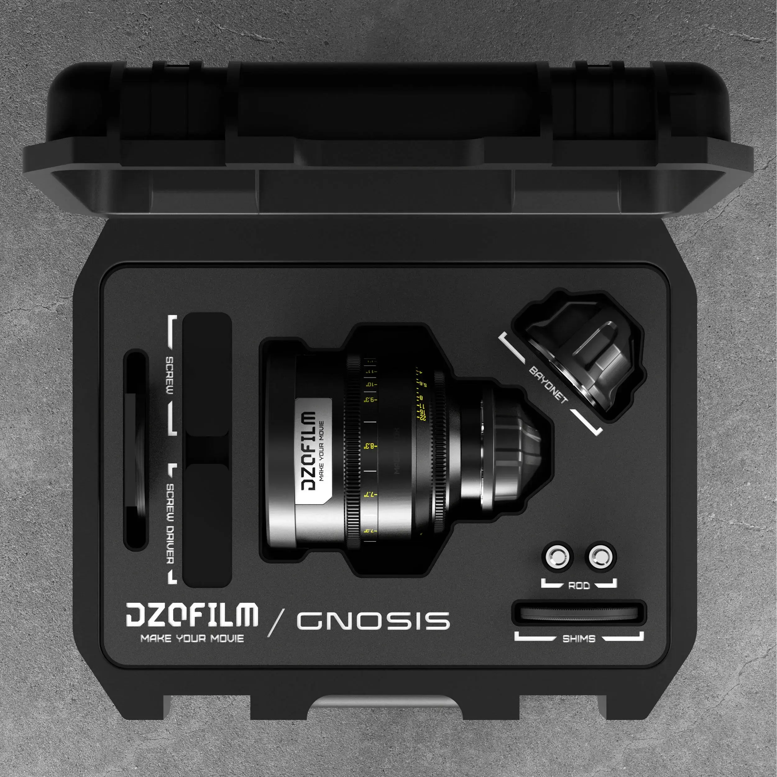 עדשת פריים DZOFILM Gnosis 90mm T2.8 Macro-FEET