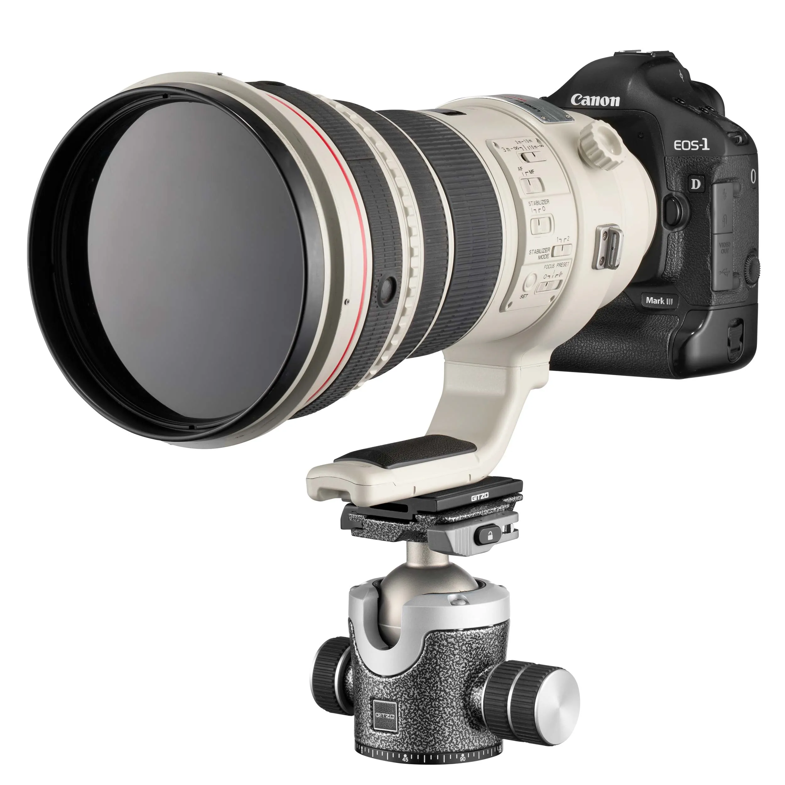 ראש כדורי סדרה 4 עם ידית נעילה Gitzo GH4383LR