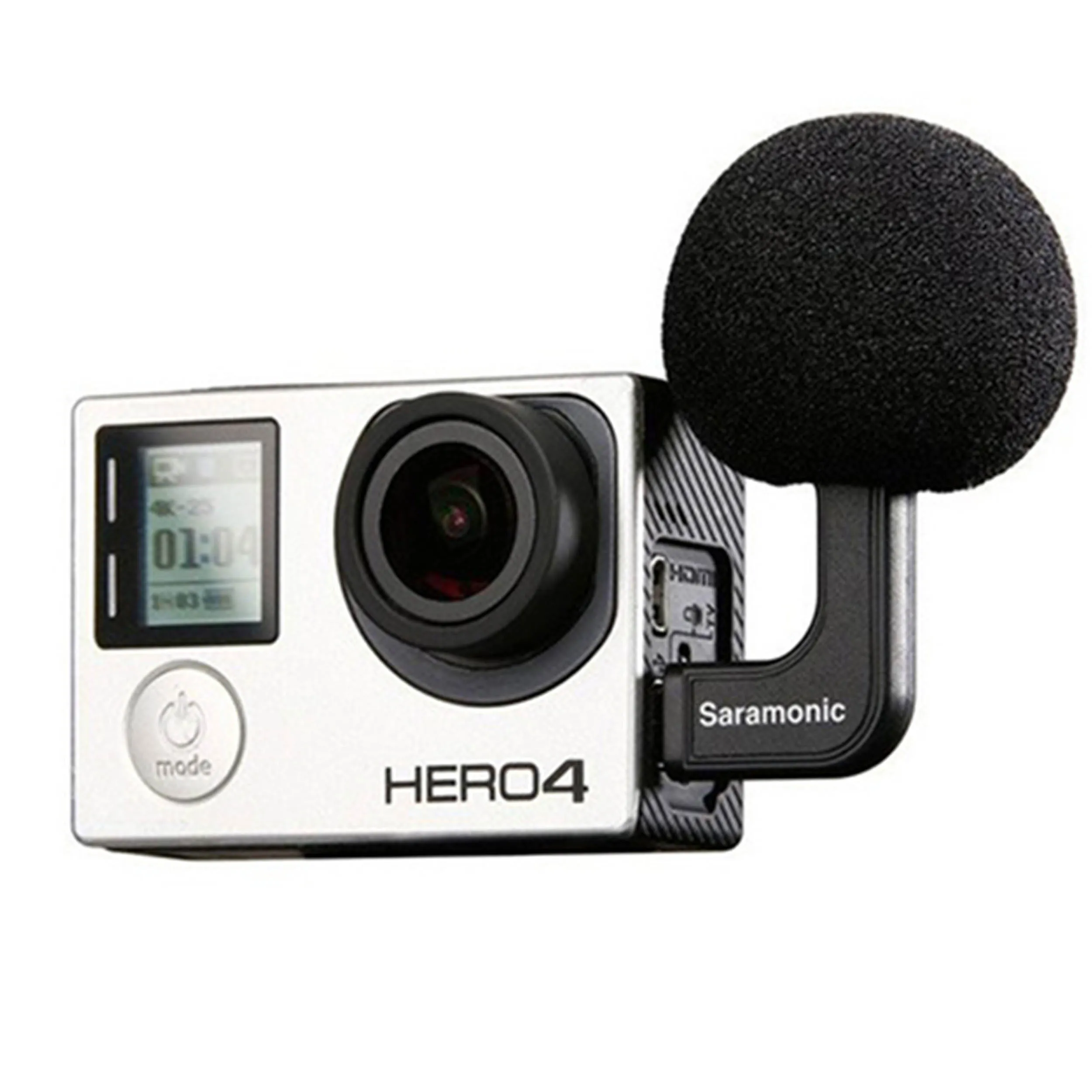 מיקרופון למצלמות GOPRO HERO3, HERO3+, HERO4