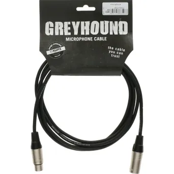 כבל מיקרופון XLR איכותי Klotz Greyhound