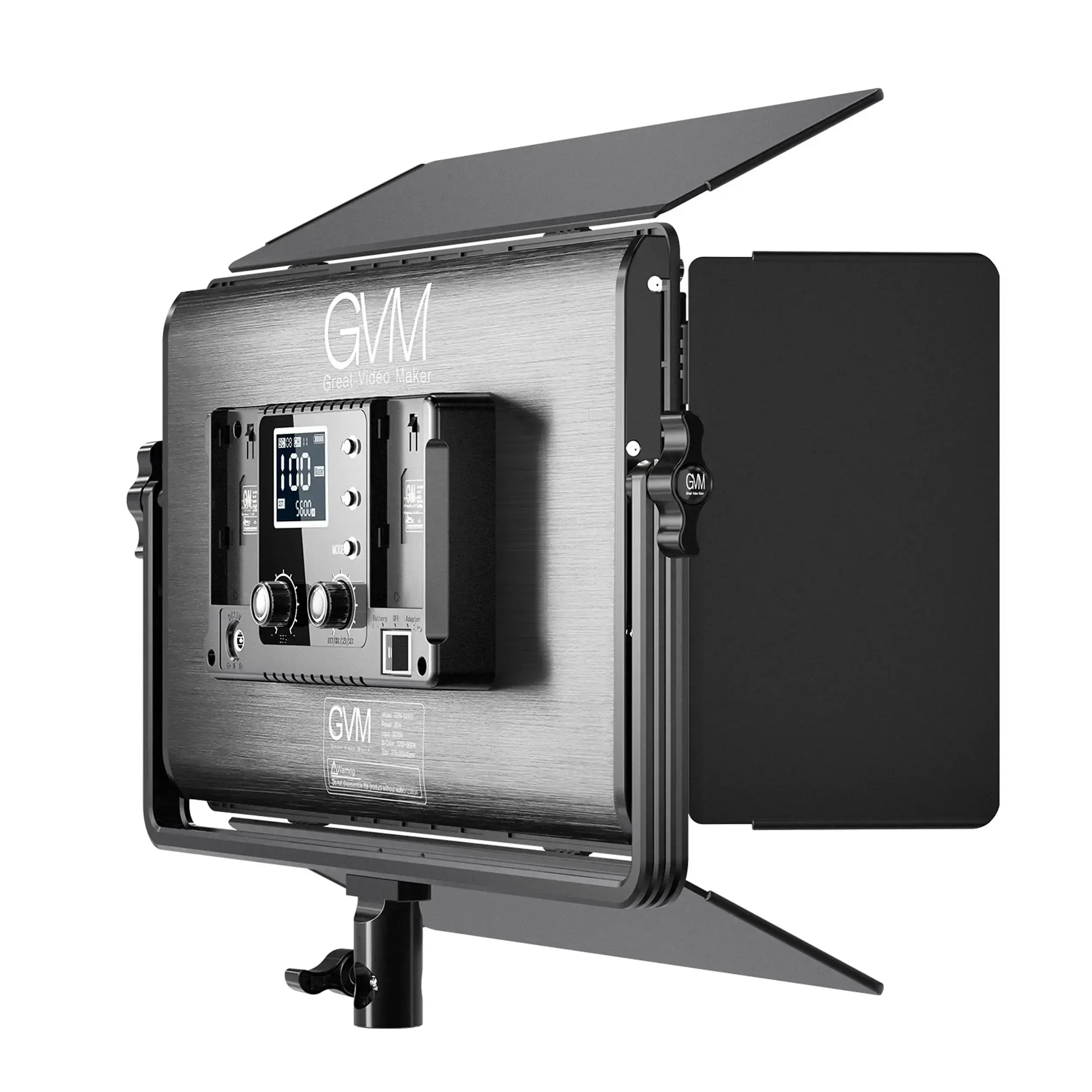פנס לד צבעוני RGB לאולפן GVM-1500D