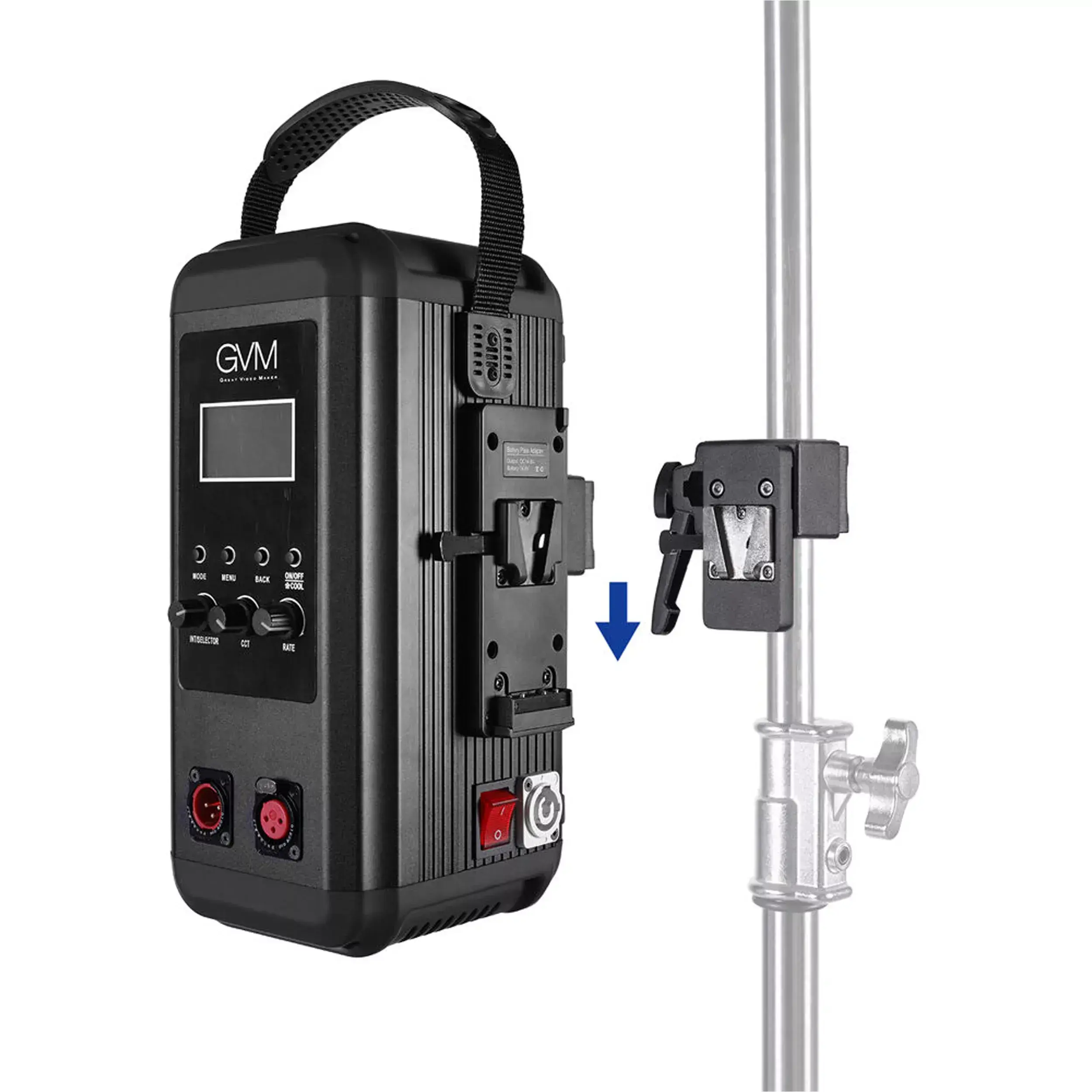 פנס לד GVM - SD600D 600W Bi-Color