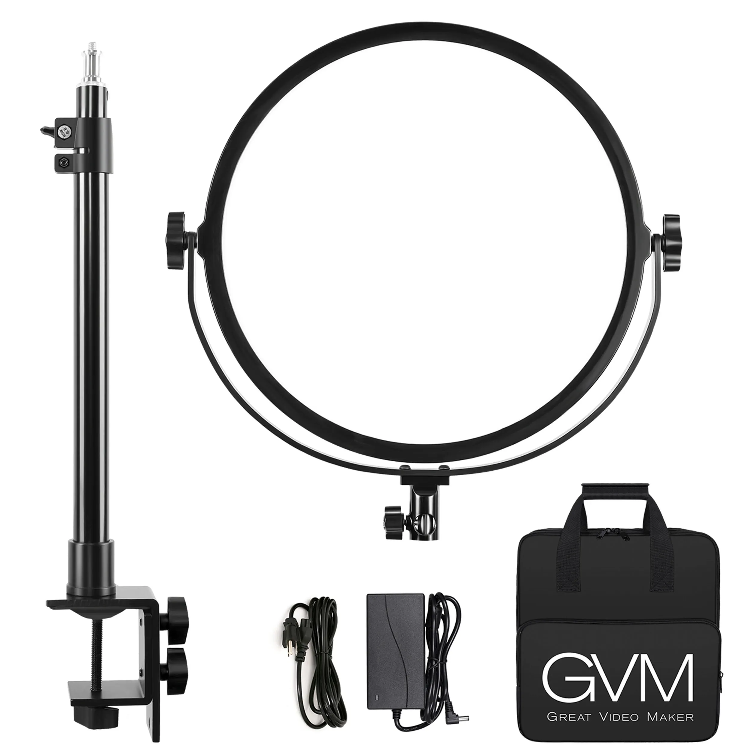 פנס לד עגול GVM Y60D256 Bi-Color