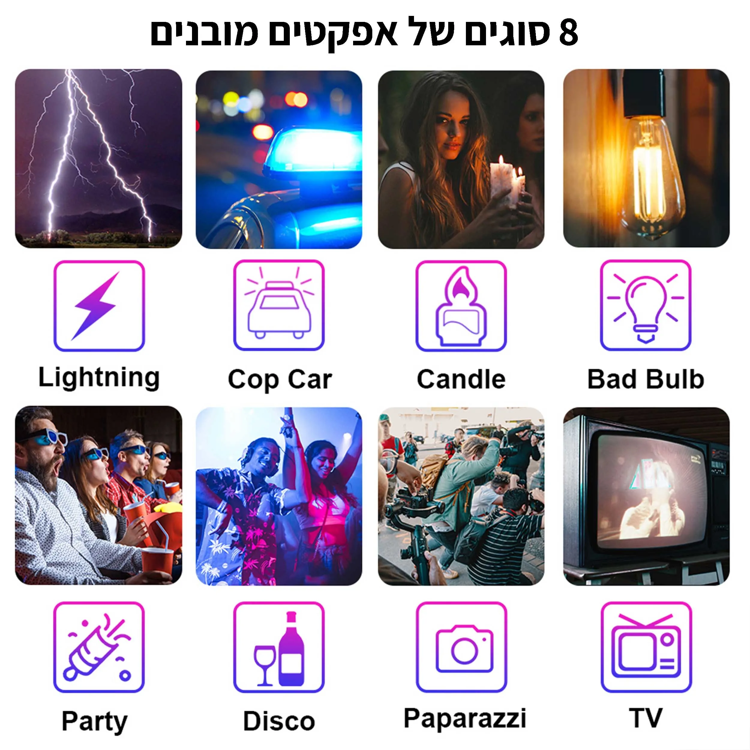 פנס לד GVM 800D-RGB