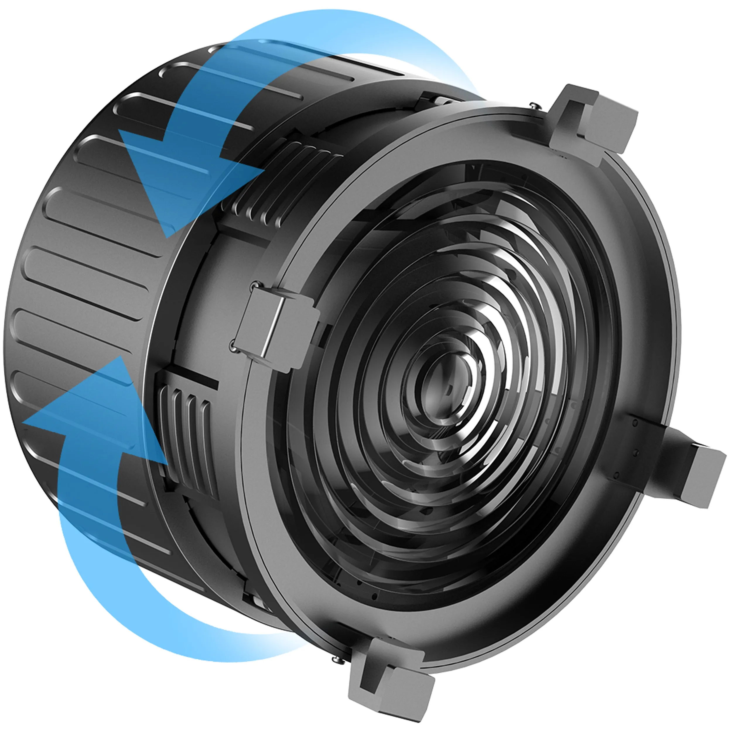 עדשה FRESNEL F60 לפנסי GVM