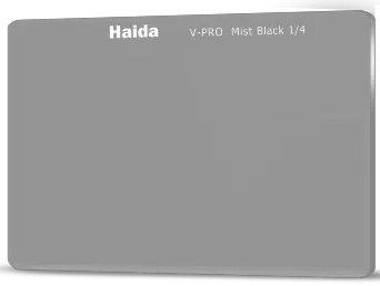 Haida V-PRO Series Mist Black 1/4 Filter 4"X5.65"