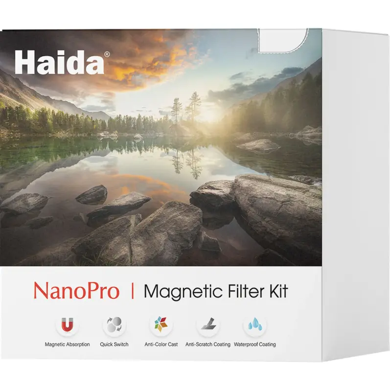 Haida NanoPro Magnetic Filter Kit, 67mm (CPL+ND1.8+ND3.0)