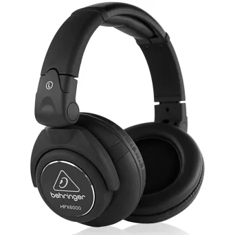 אוזניות תקליטן מקצועיות BEHRINGER HPX6000