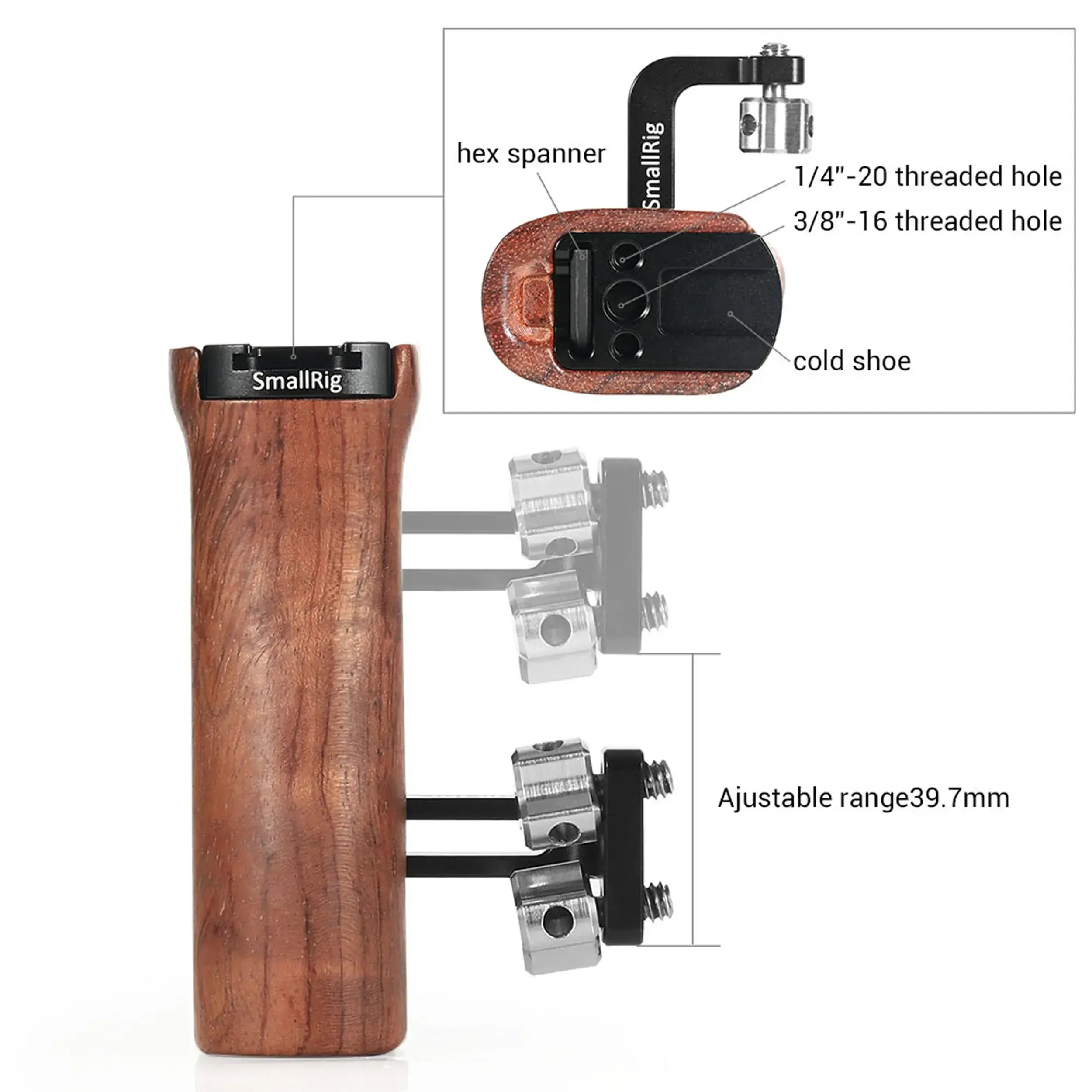 ידית צד לכלוב SmallRig HSN2093C