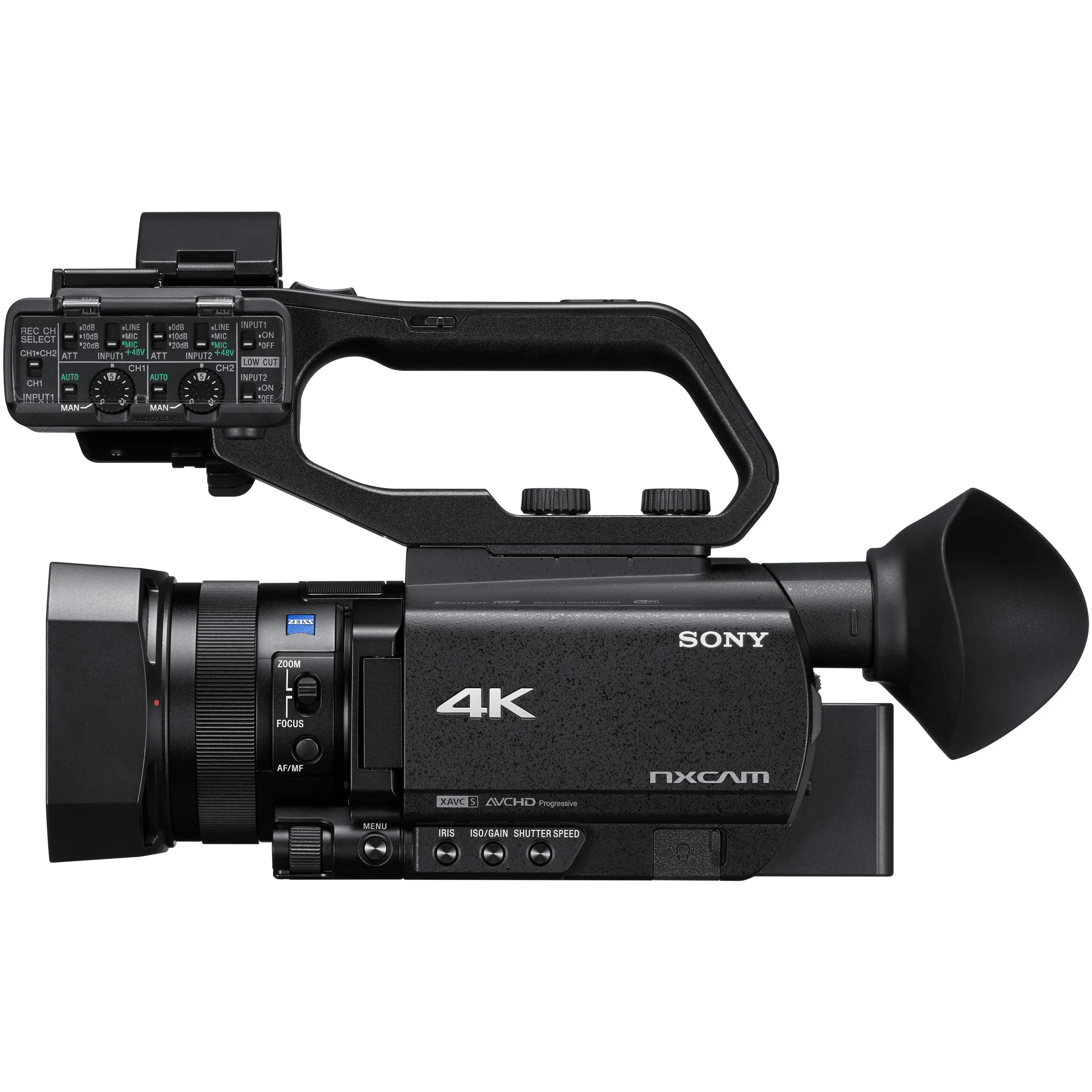מצלמת וידאו Sony 4K HXR-NX80C