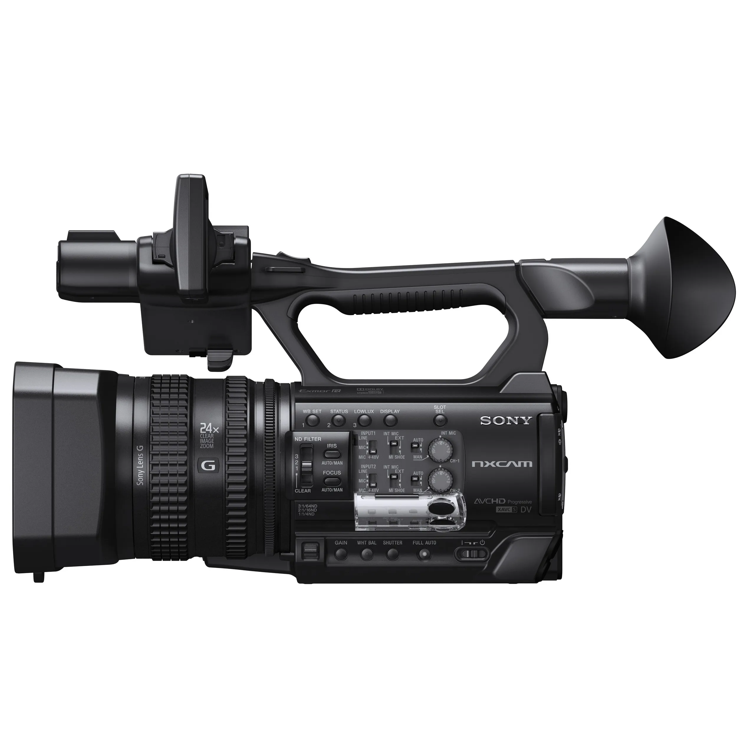 מצלמת וידאו Sony HXR-NX100 Full HD NXCAM