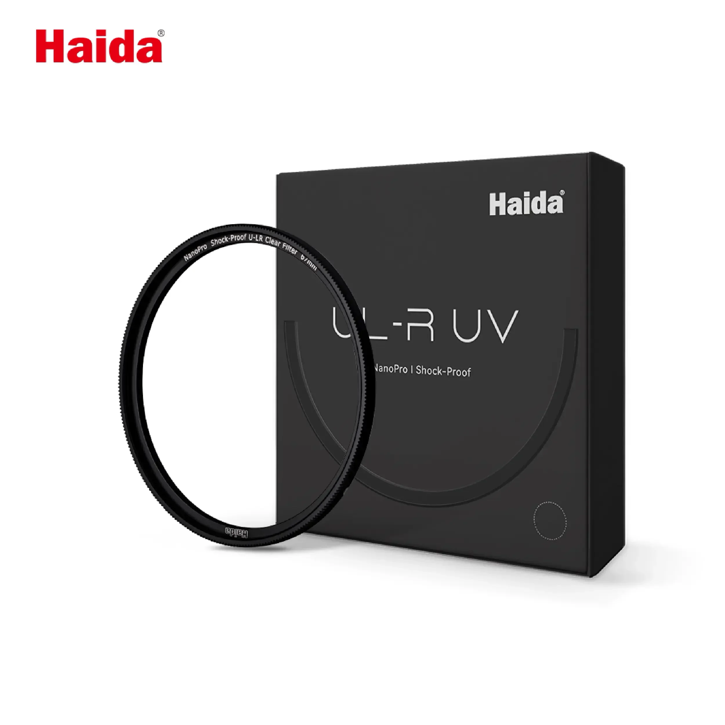 Haida NanoPro Shock-Proof U-LR Clear Filter, 77 mm