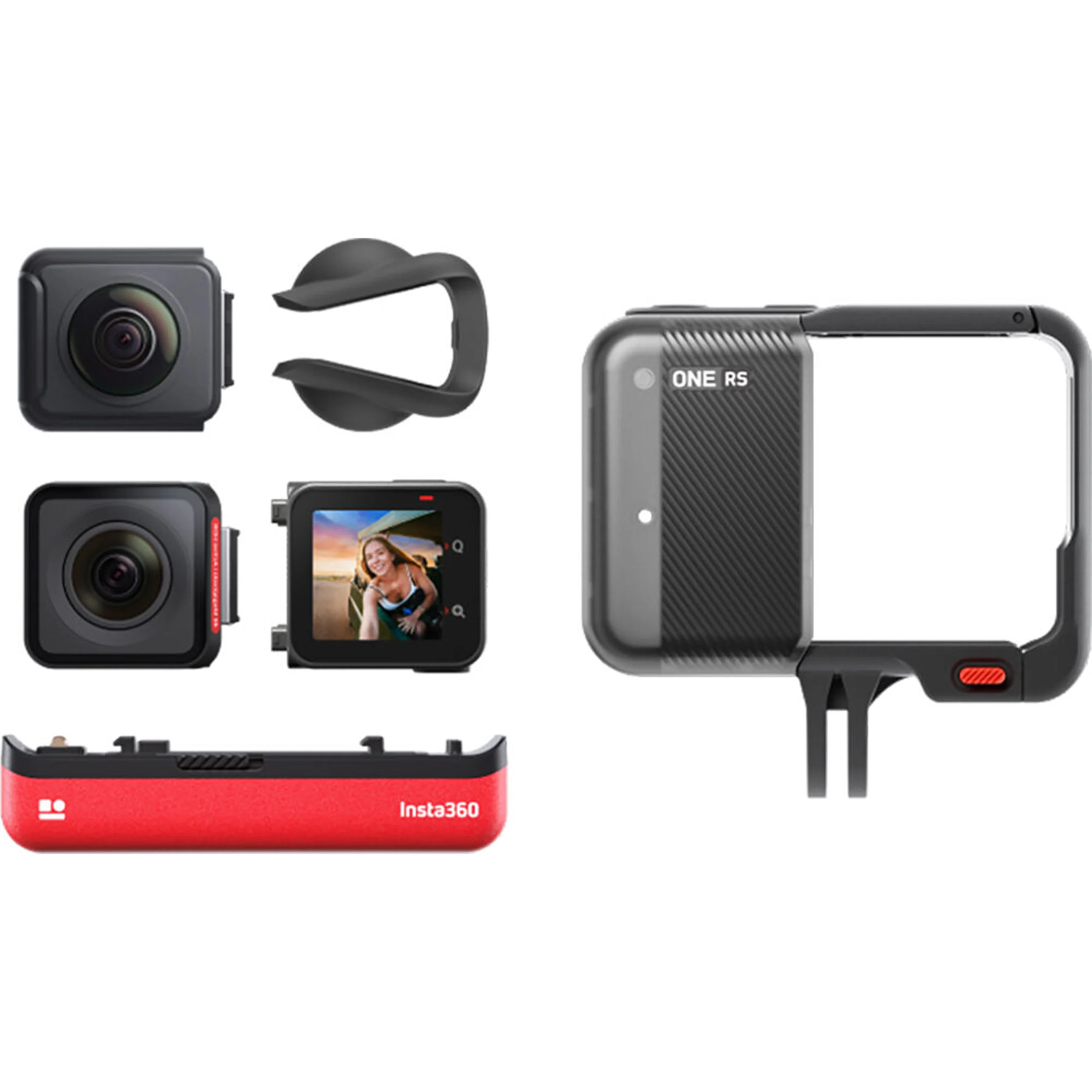 מצלמת אקסטרים מודולרית Insta360 ONE RS Twin Edition