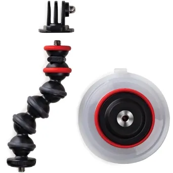 מעמד ואקום עם זרוע גמישה למצלמות GOPRO