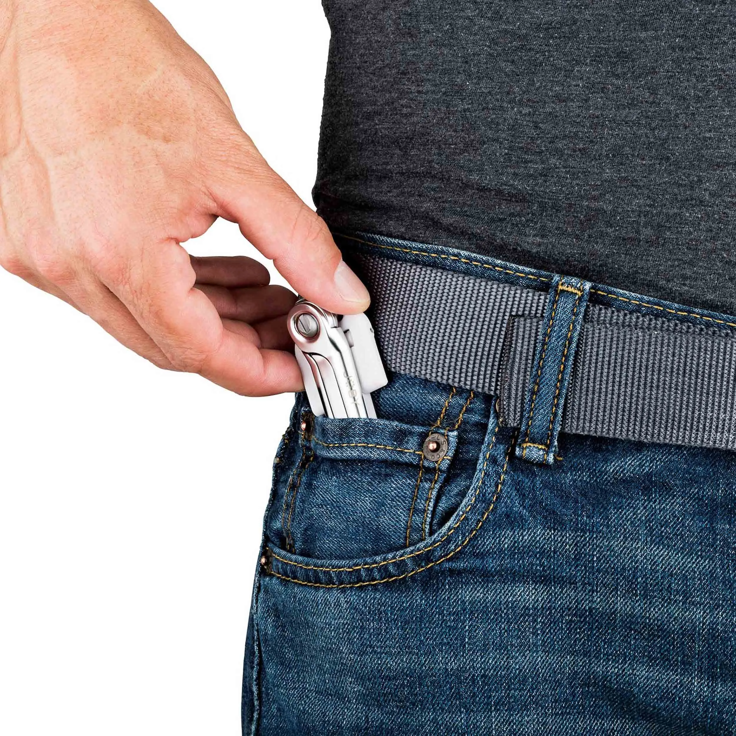 חצובה קומפקטית לבנה לסמארטפון GripTight ONE Micro