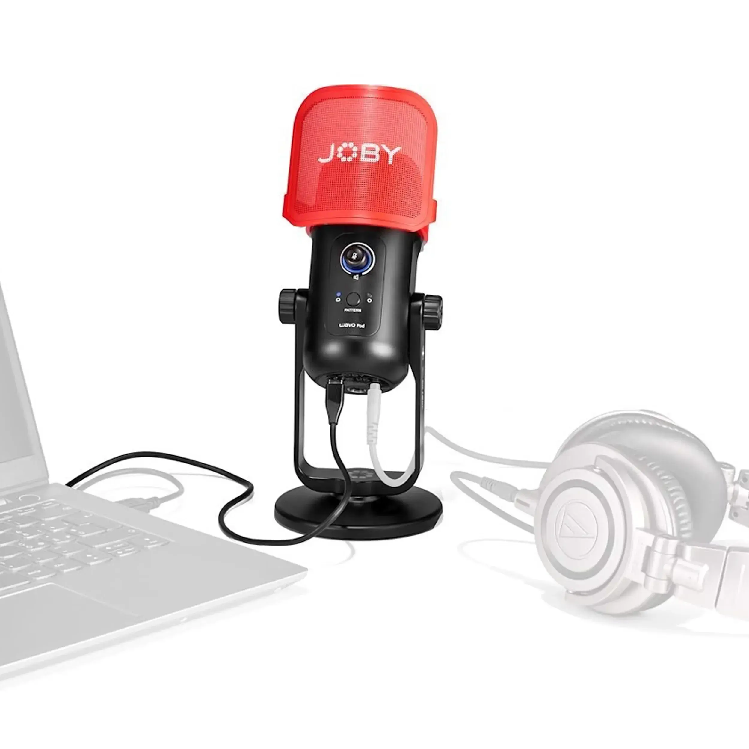 מיקרופון USB לפודקאסט Joby Wavo POD