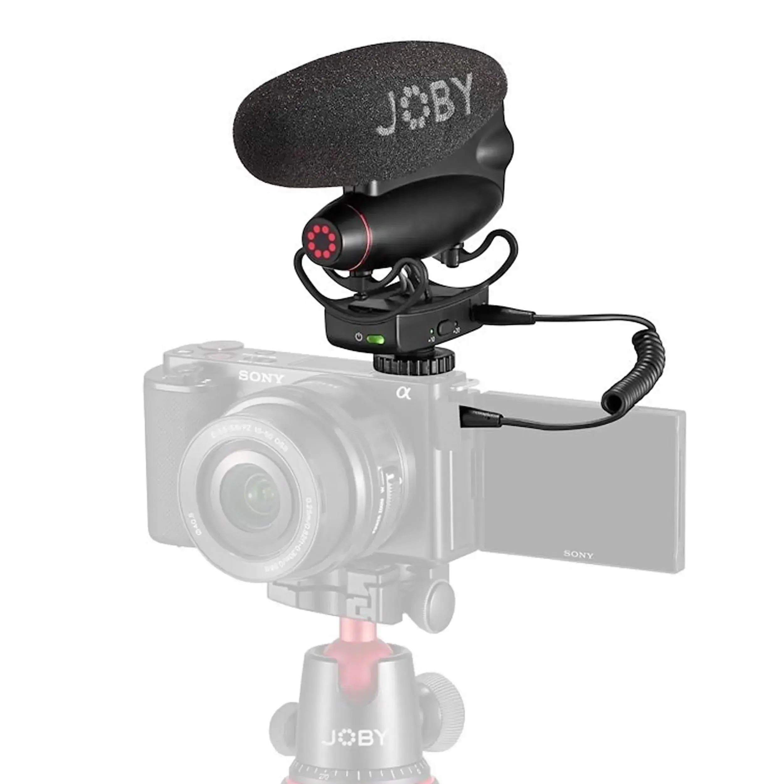 מיקרופון מקצועי למצלמה Joby Wavo Pro DS