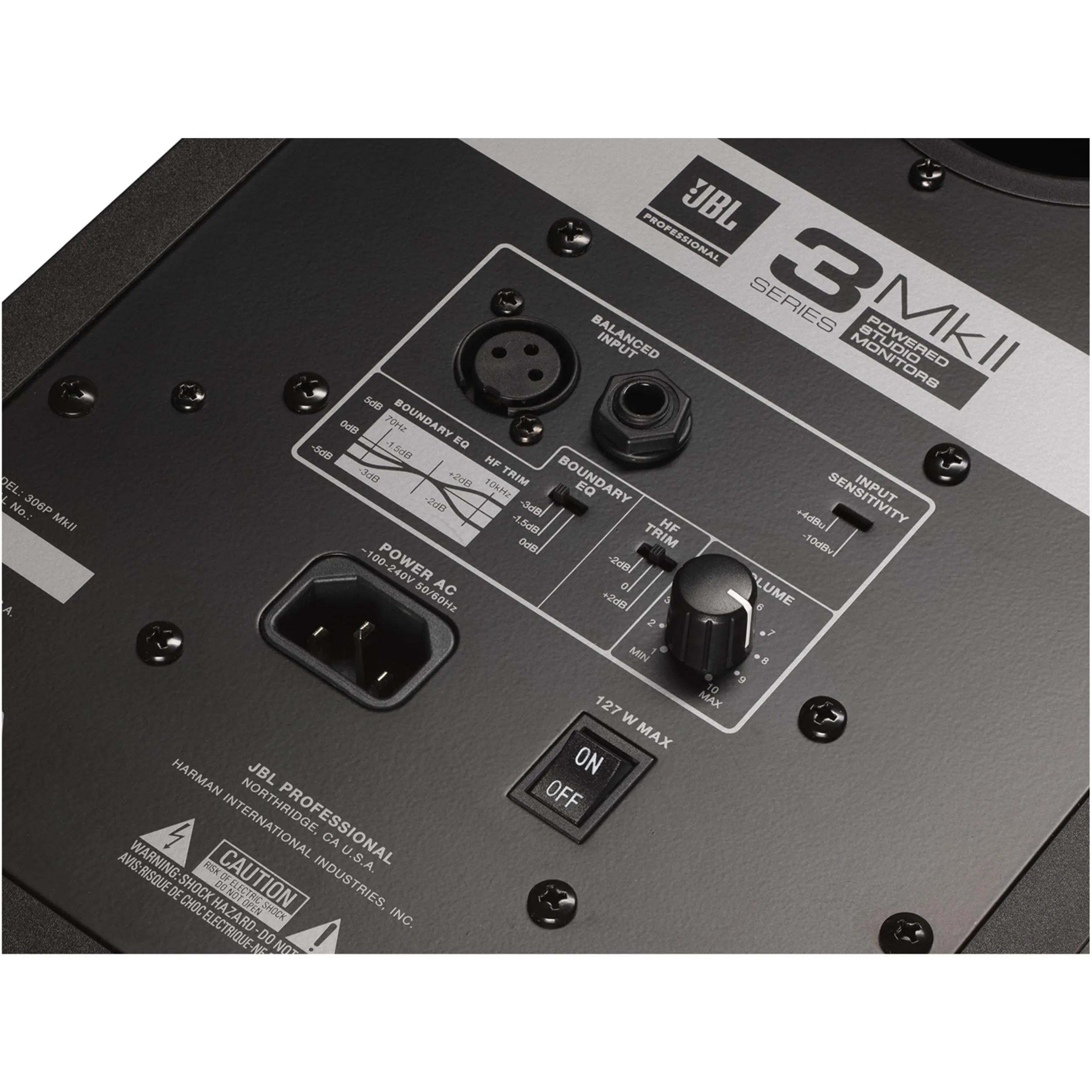 מוניטור סטודיו אקטיבי 6" JBL 306P MKII