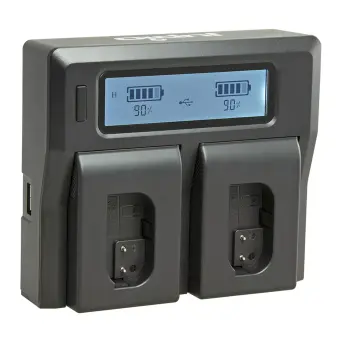 מטען כפול JUPIO לסוללות Panasonic DMW-BLK22