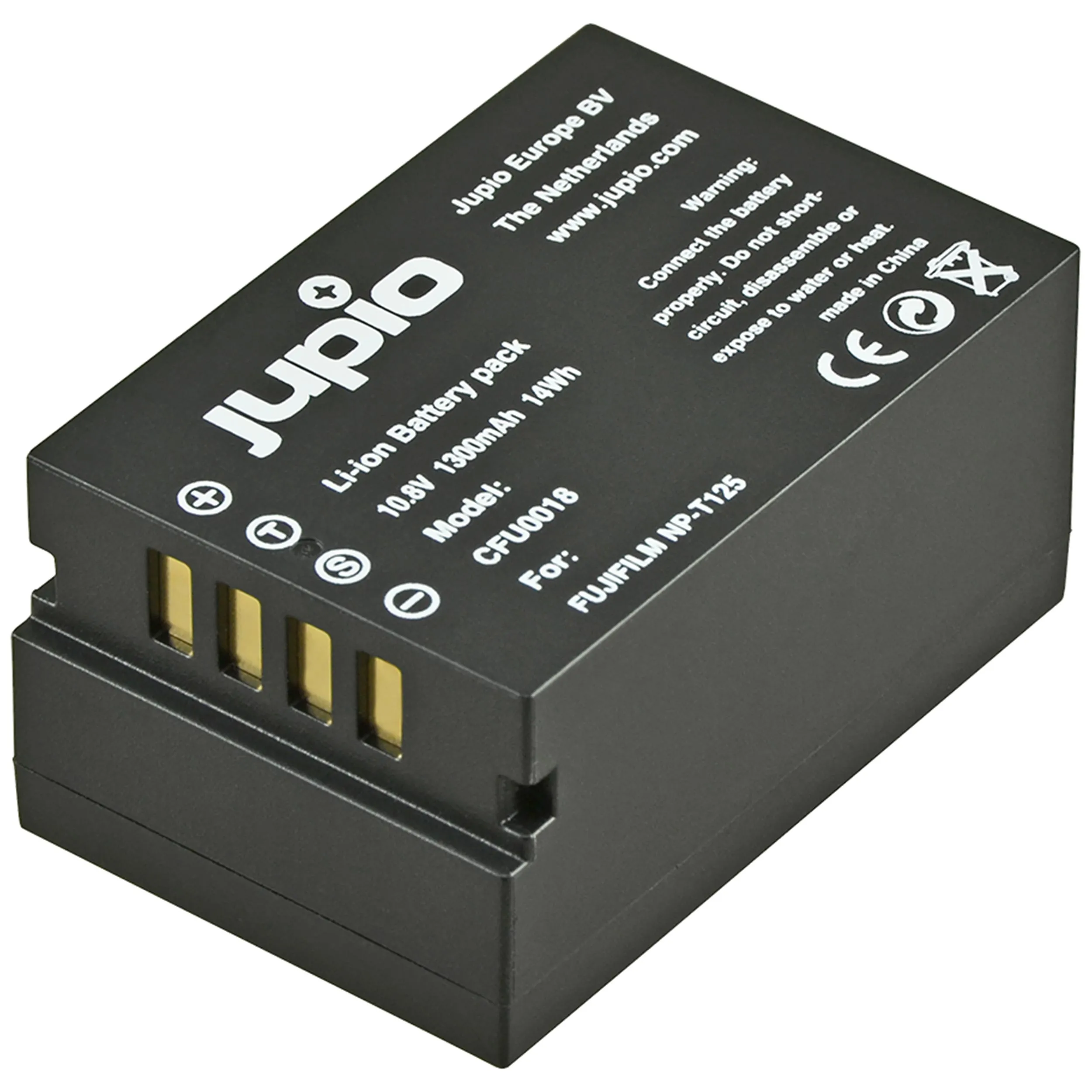 סוללת ליתיום JUPIO NP-T125 למצלמות FUJI