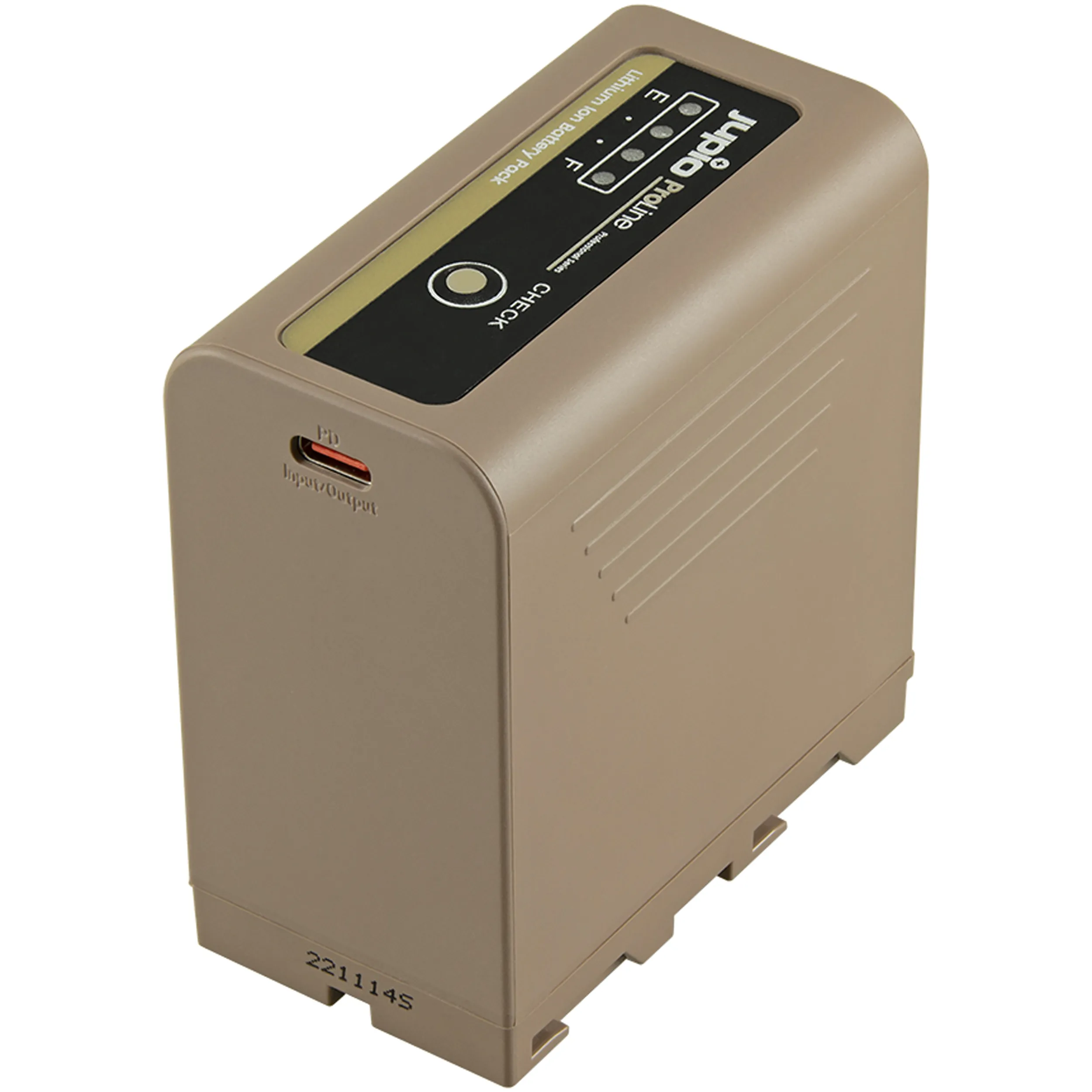 סוללה Jupio NP-F970 *ULTRA C* (USB-C 20W PD input/output) 10050mAh