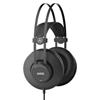 אוזניות אולפן סגורות למגוון יישומים AKG K52