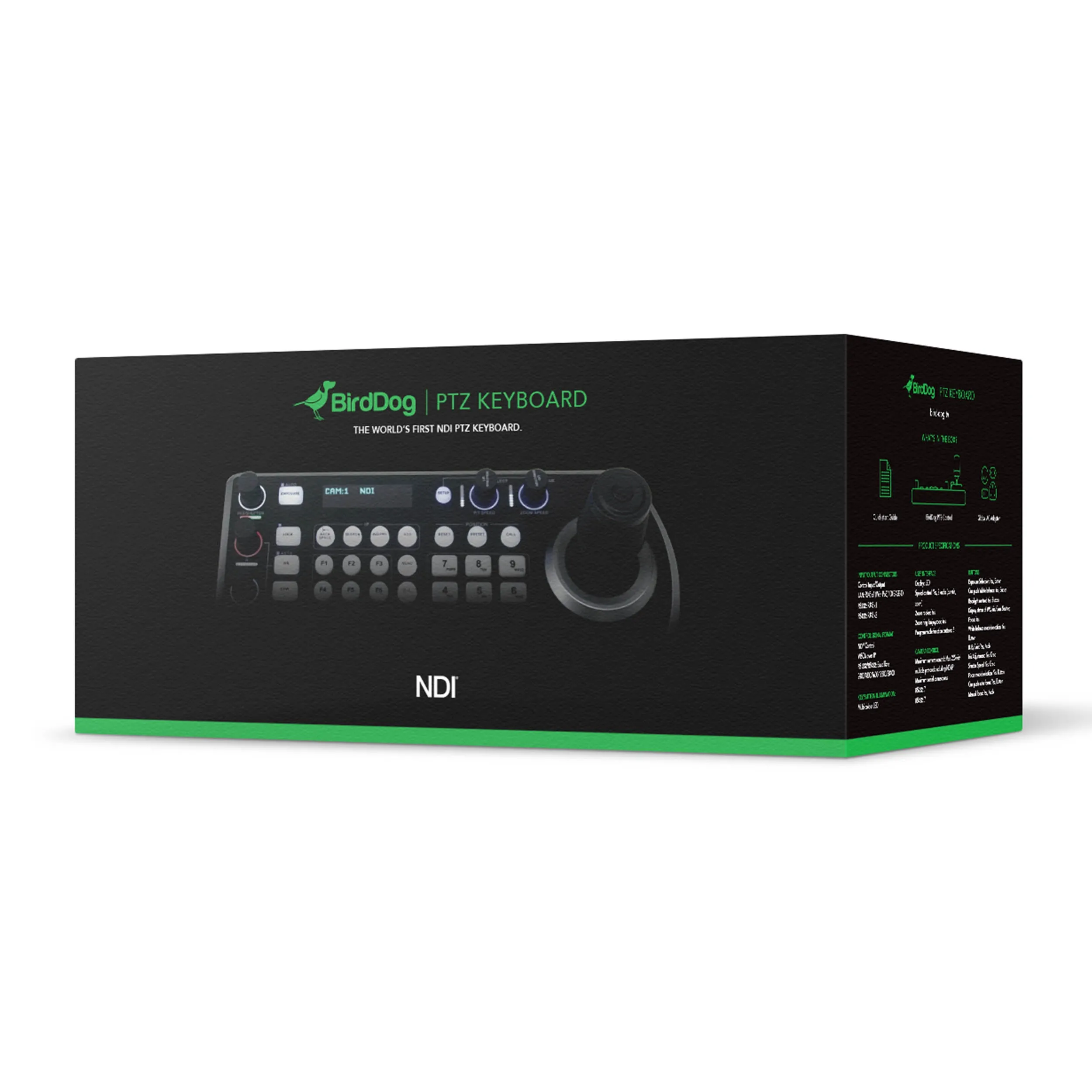 מערכת שליטה BirdDog PTZ Keyboard With NDI