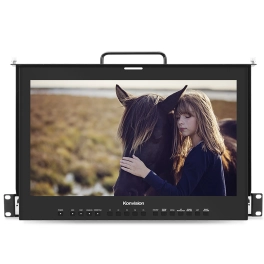 מוניטור מגירה 1RU נשלף Konvision 17.3" FHD