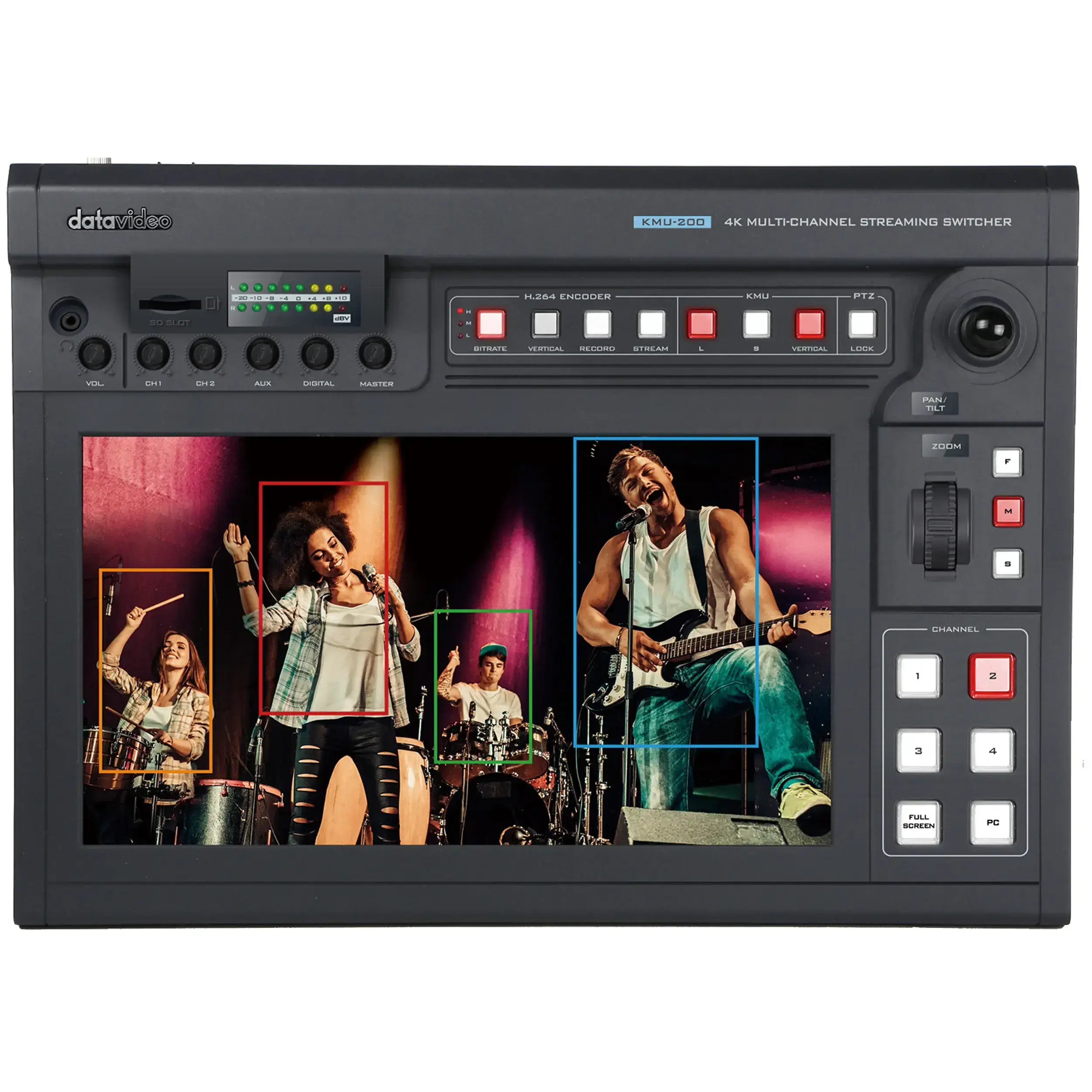 DataVideo KMU-200 4K All-In-One Control camera production unit