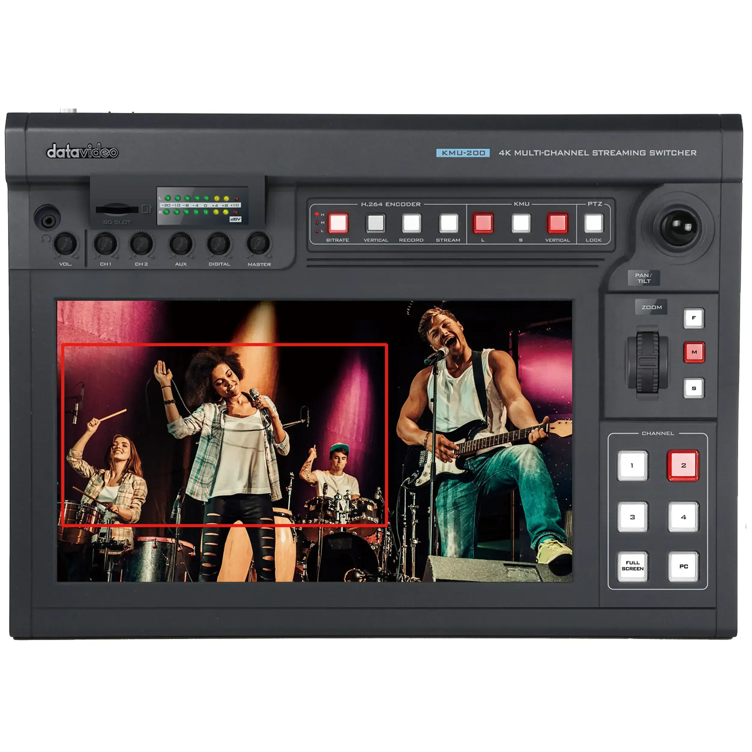 DataVideo KMU-200 4K All-In-One Control camera production unit