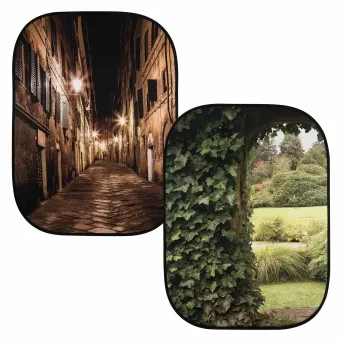 רקע דו כיווני מתקפל 1.5X2.1 מ' Lastolite Evening/Ivy