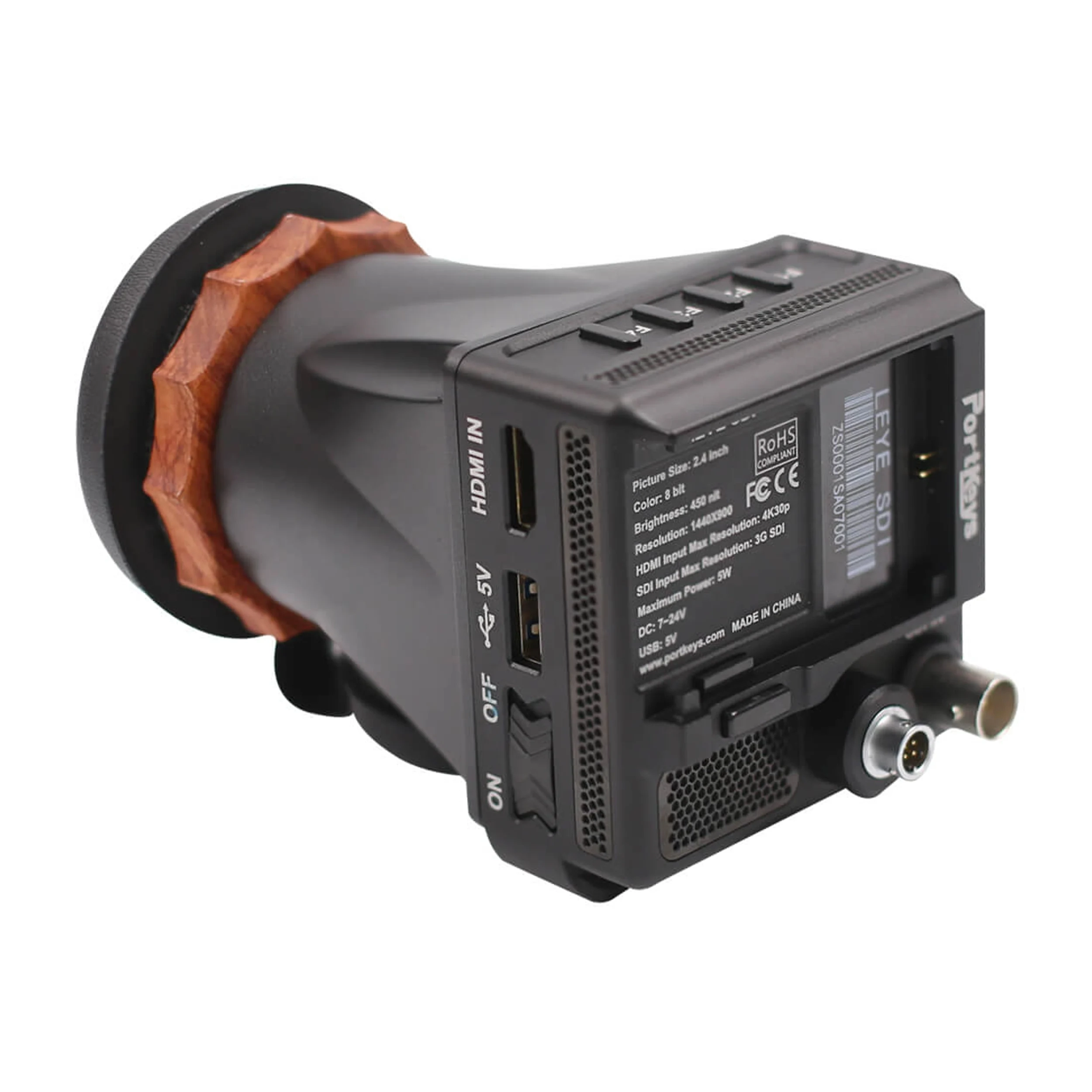 עינית אלקטרונית Portkeys LEYE-SDI HDMI&SDI