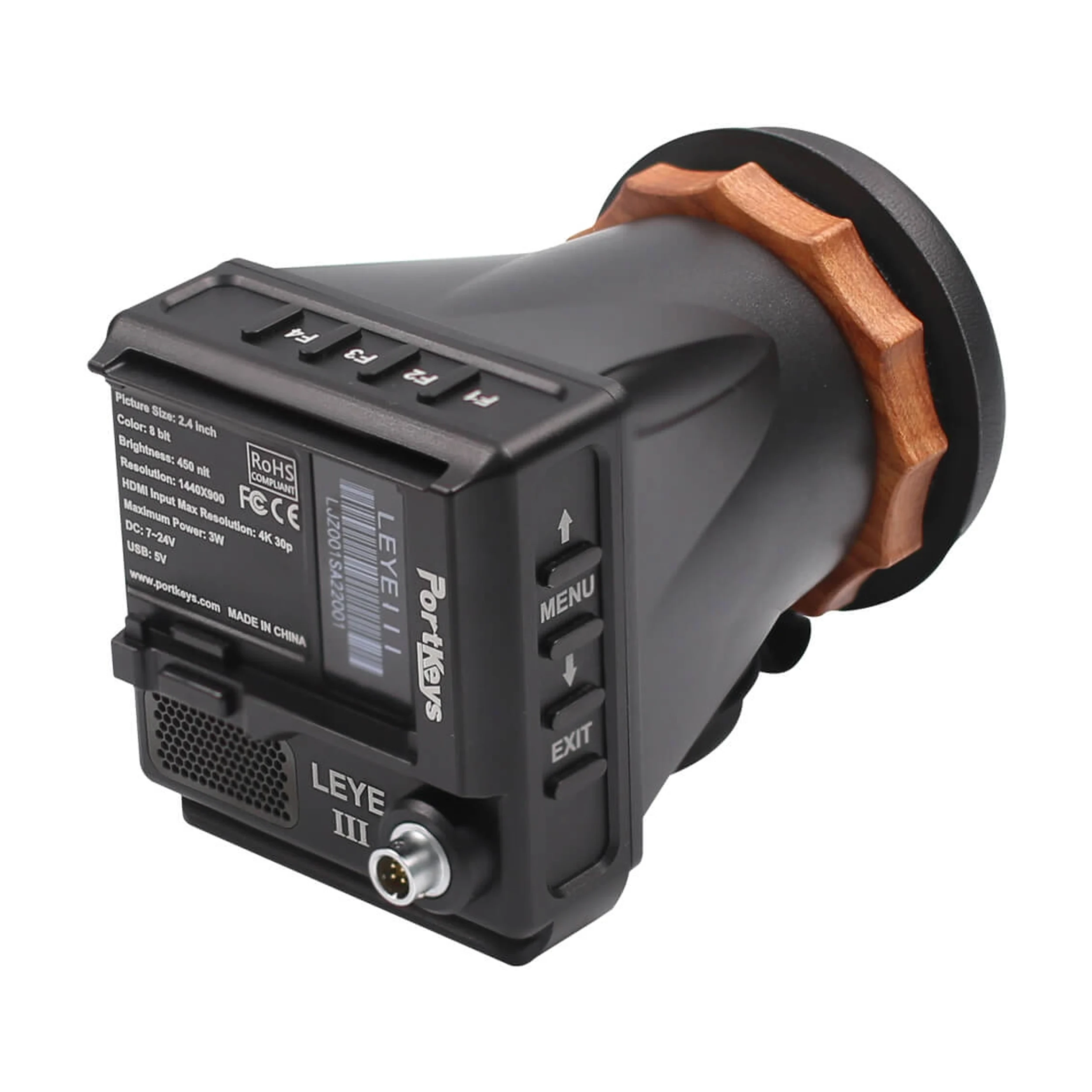 עינית אלקטרונית Portkeys LEYE III HDMI