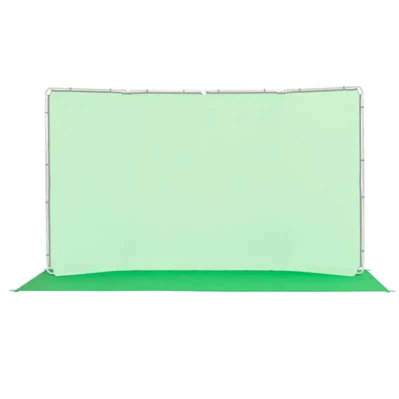רצפת כרומקי ירוקה Vinyl גודל 1.37X4 מטר Manfrotto