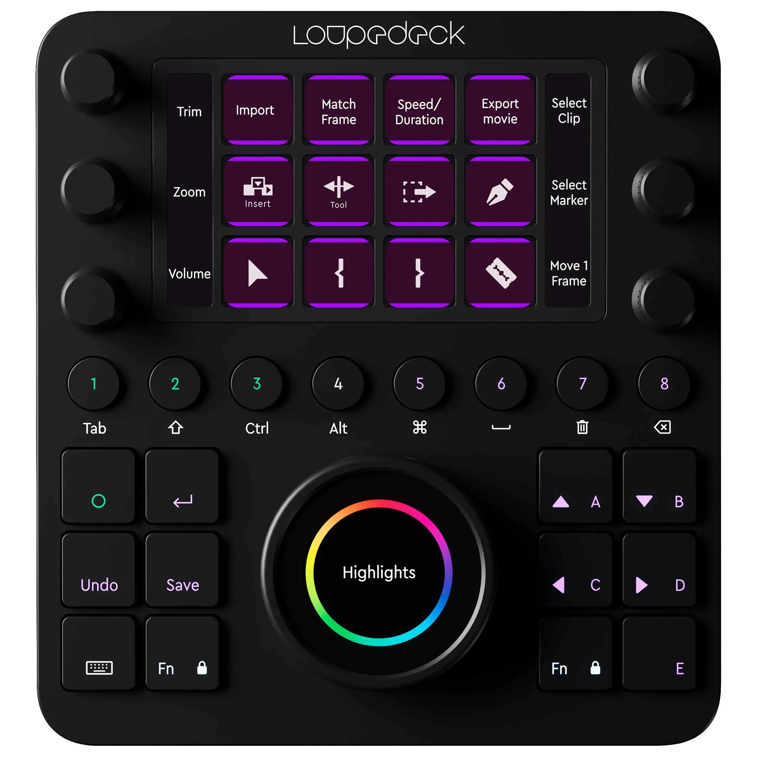 קונסולת עריכה Loupedeck CT